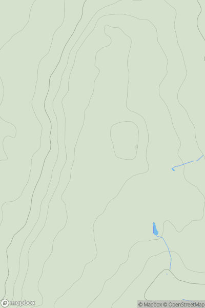Thumbnail image for Berryhill [Central and Eastern England] showing contour plot for surrounding peak